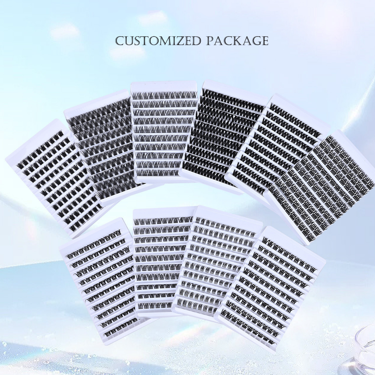 Pulchra consequi Lashes cum optimus DIY Lash extensio Kits