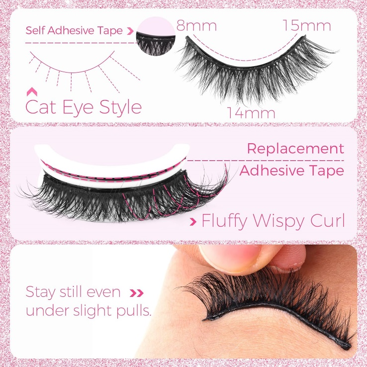 Get Glam in Flash cum Self Tenaces Eyelashes: The Time-saving Beauty Hack