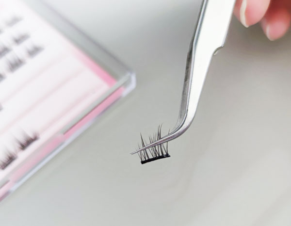 Fullonis consequi Lashes cum Pre-Grued Press, De Lashes