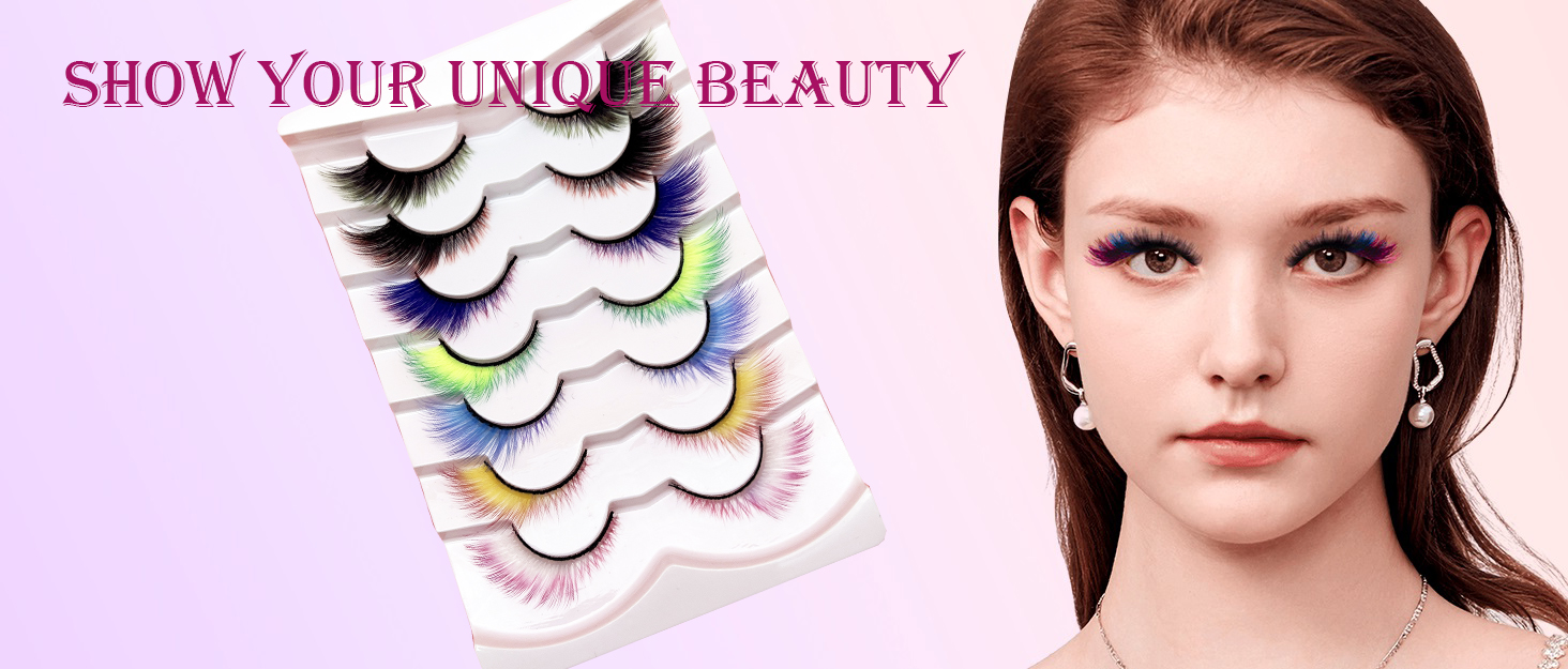 IV Coloratum Eyelashes trends vos postulo ut Try