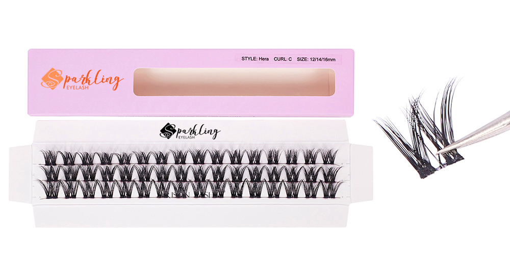 Omnia debes scire de DIY Cluster Eyelash Tractus et Lash vittas