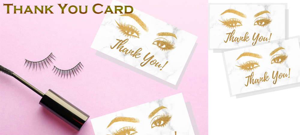 Momentum Tibi gratias Cards in Lash Aftercare Tractus