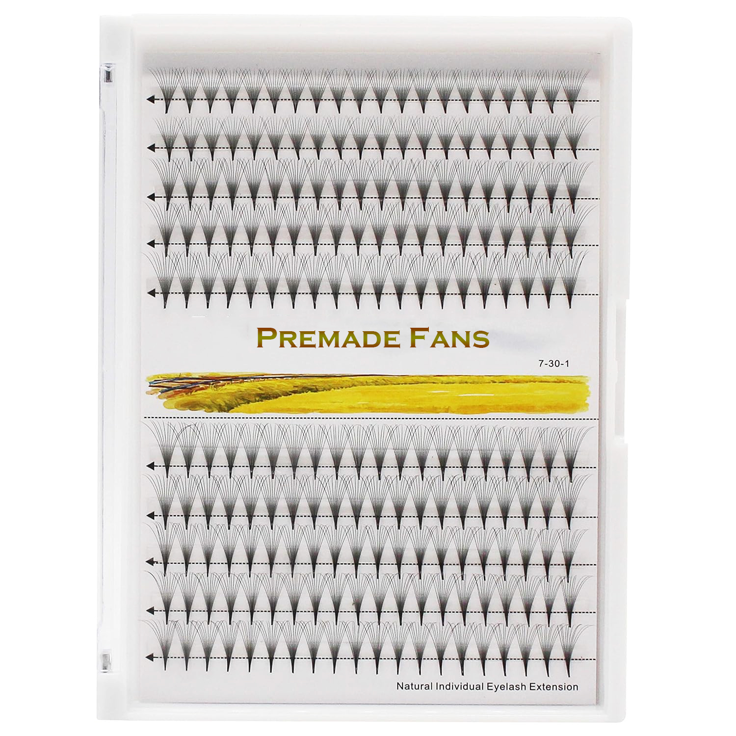 Omnia debes scire de Premade Fans et Volume Premade Lash Tractus