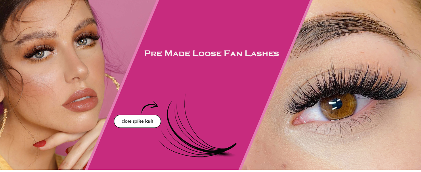 Premade solve Fan Lashes: A-Mutans Technology Ludus