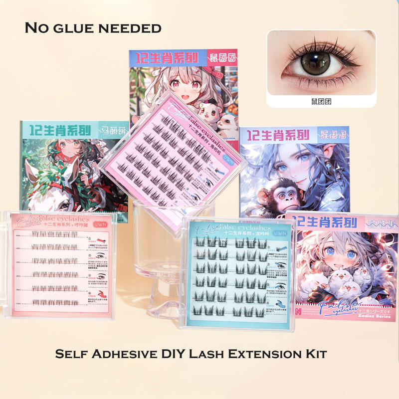 Cum DIY Lash Tractus Ornamentum, perfectam verbera sine glutino potes!