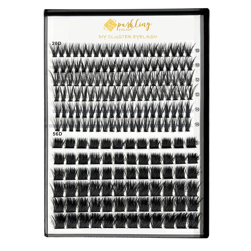 20D 56D DIY Eyelash Tractus Kit cum Lash vinculo et Aufero
