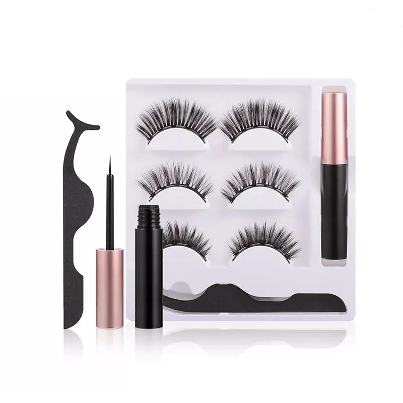 De animantibus Magnetic Eyelash Kit Cum Magia Liner