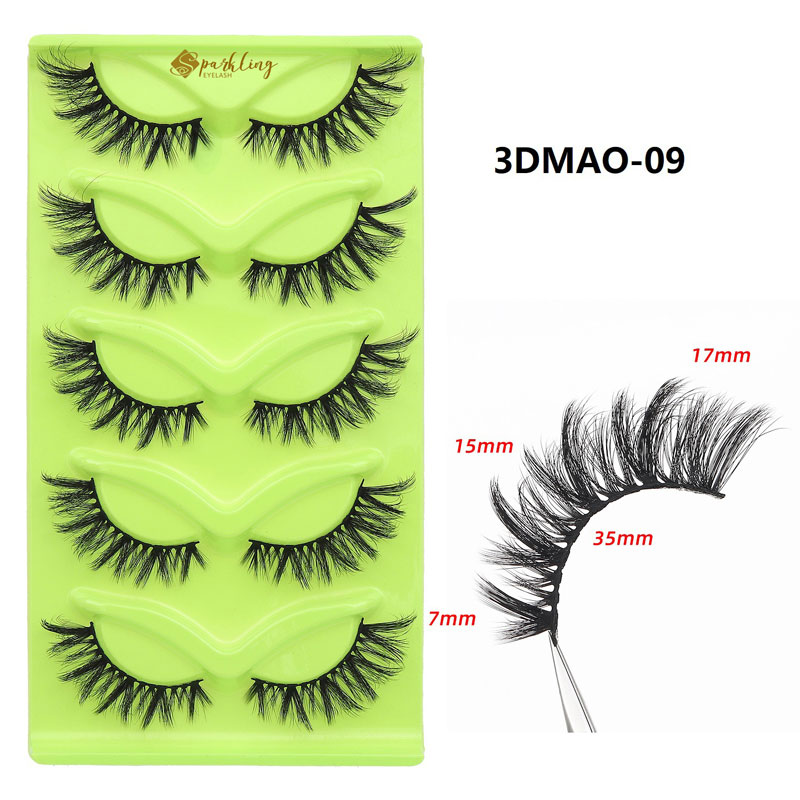 V De animantibus Wispy Cat oculus Lashes