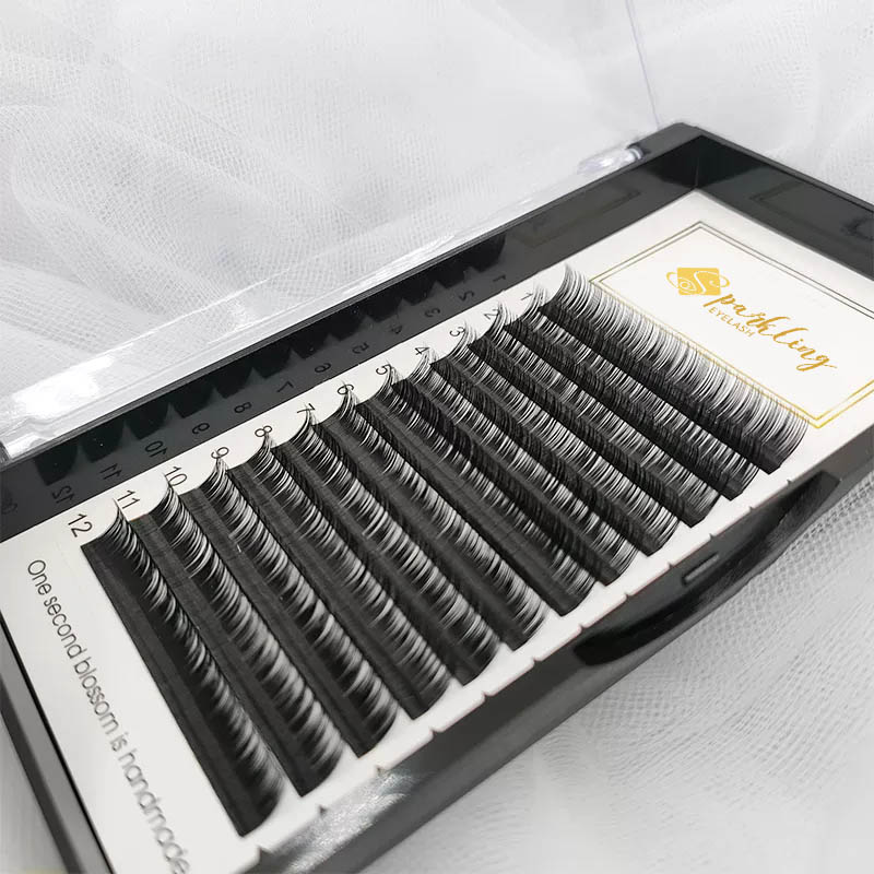 Eyelash Tractus D Curl 15-20mm Mixta Tray Sericum Classic Lash Individual Eyelash Tractus