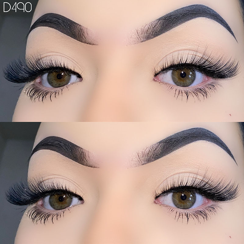 CRINITUS Fox Eye Lashes Wispy Cat Eye Eyelashes
