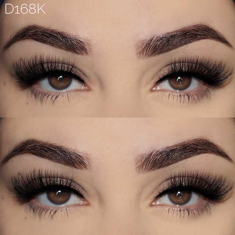 Dimidium Lashes Naturalis Vultus Wispy 3D Cat Eye Lashes