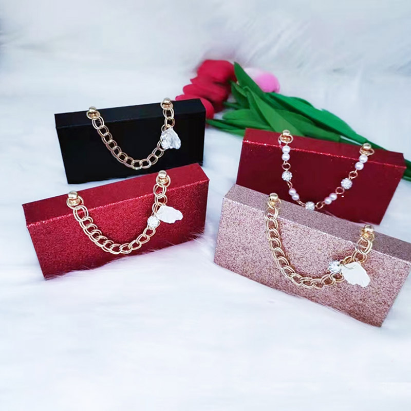 Handbag verbera Vidulus sarcina eyelash Case
