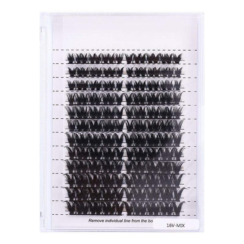 Lata Caule Botri Lashes 8-16mm Mixta Longitudo